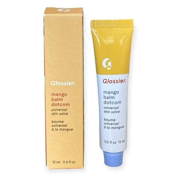 Glossier Balm Dotcom MANGO ORIGINAL FORMULA & APPLICATOR Skin Salve Lip Balm - Picture 3 of 3